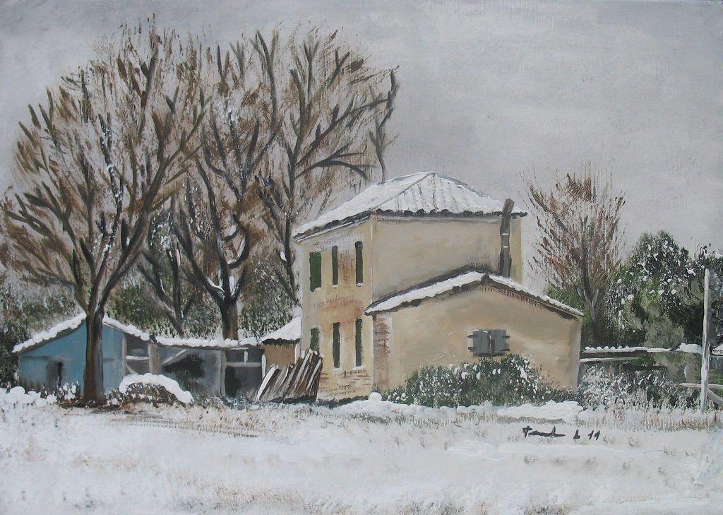 quadri in vendita online - NEVICATA