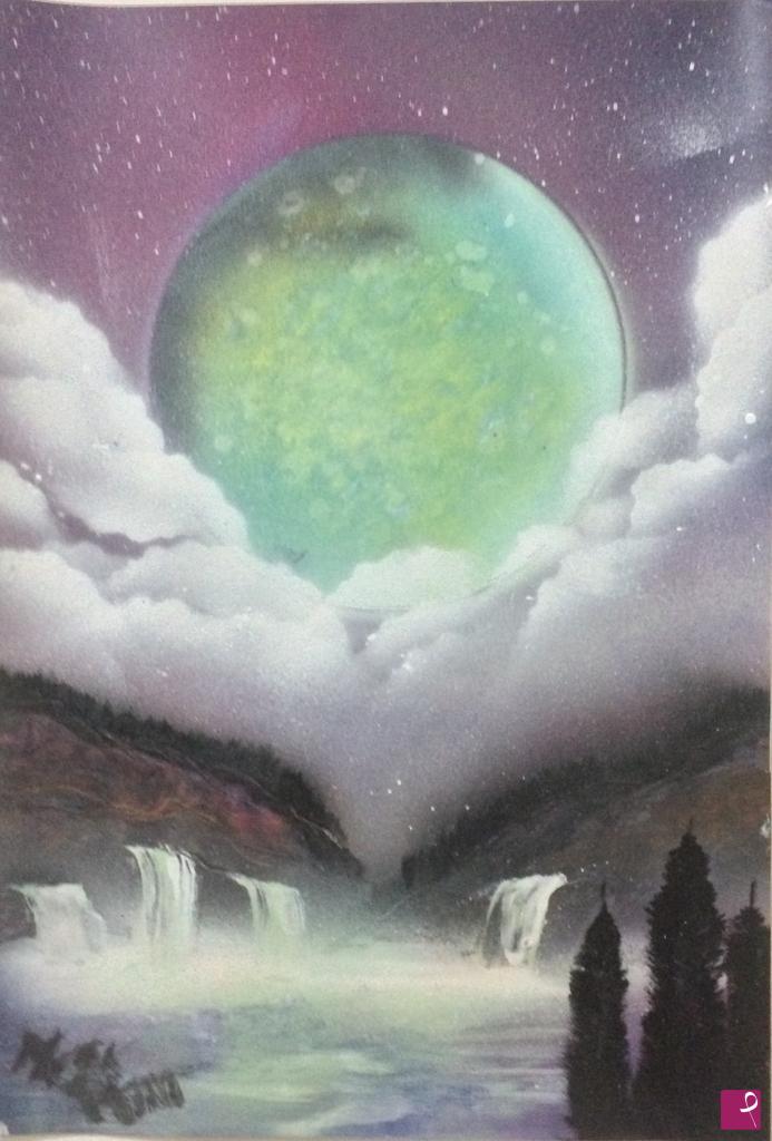 quadri in vendita online - New moon