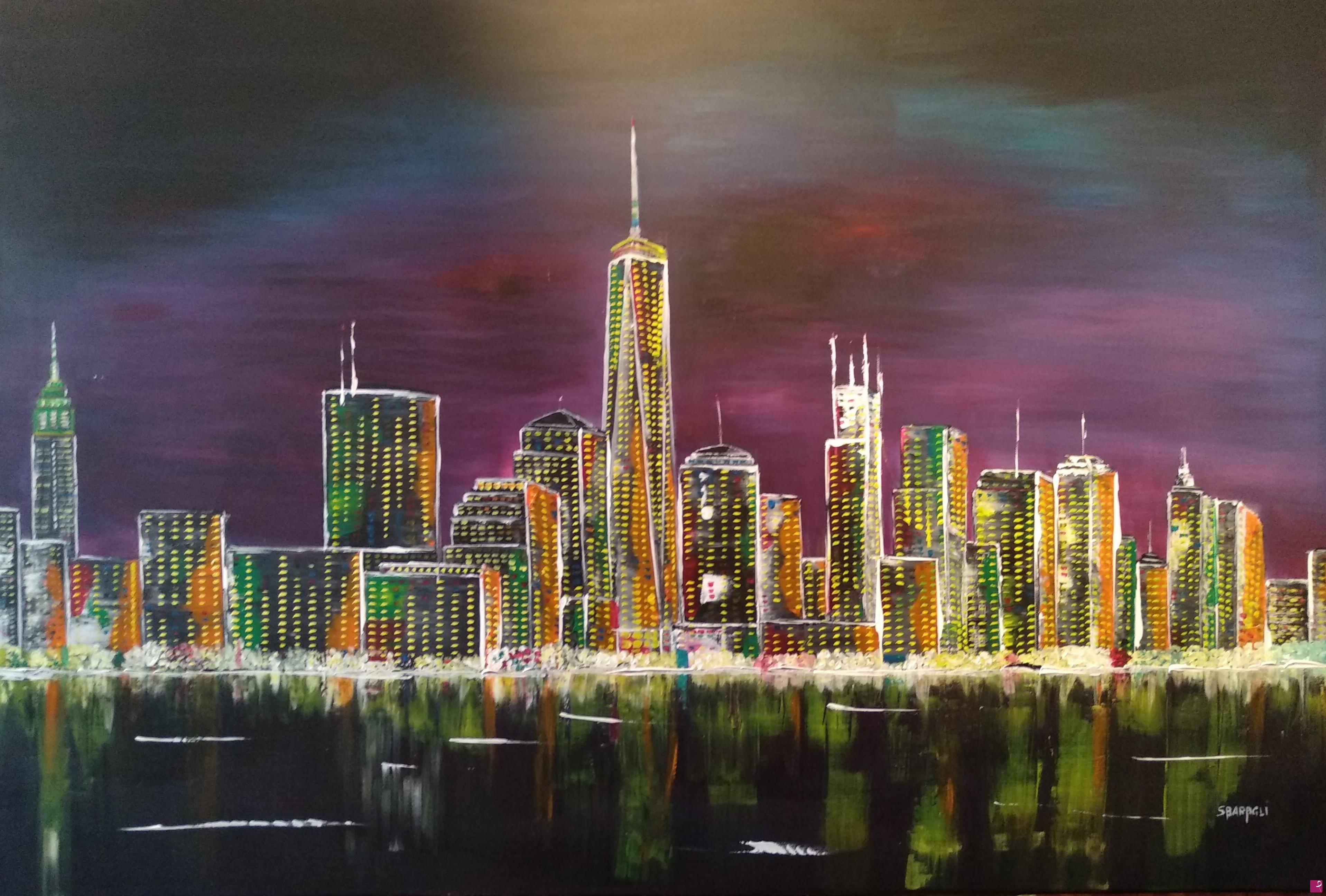 quadri in vendita online - NEW YORK SKYLINE 