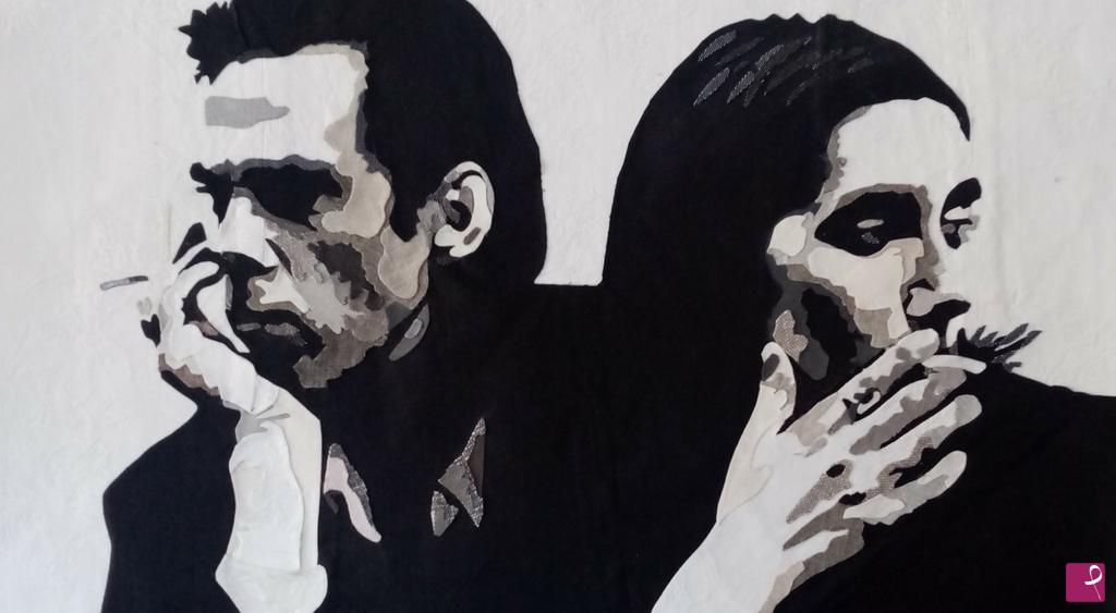quadri in vendita online - Nick Cave  PJ Harvey