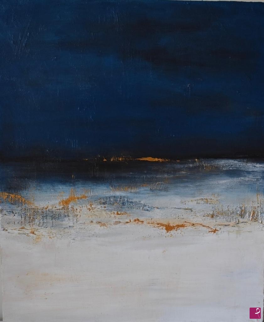 quadri in vendita online - 'Night at shore'