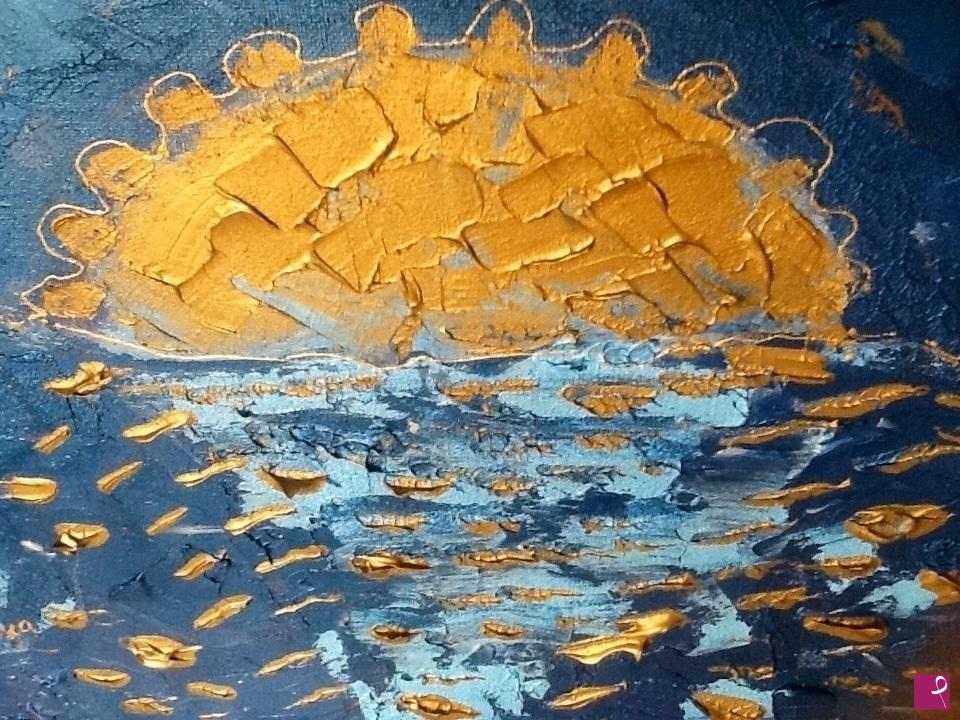 quadri in vendita online - Night sea 