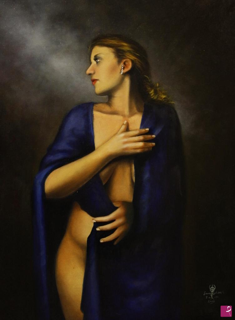 quadri in vendita online - night whispers of a dream once broken 