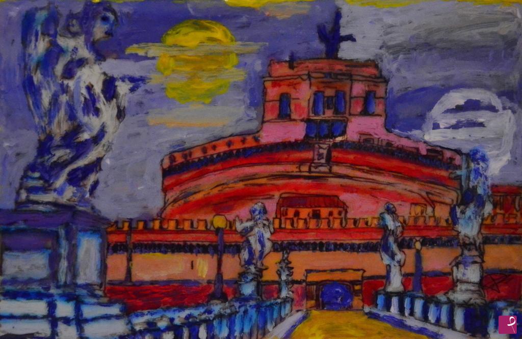 quadri in vendita online - NIGHTMARE A CASTEL SANT'ANGELO