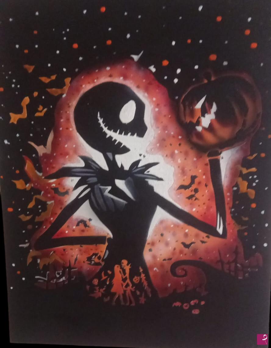quadri in vendita online - Nightmare before christmas