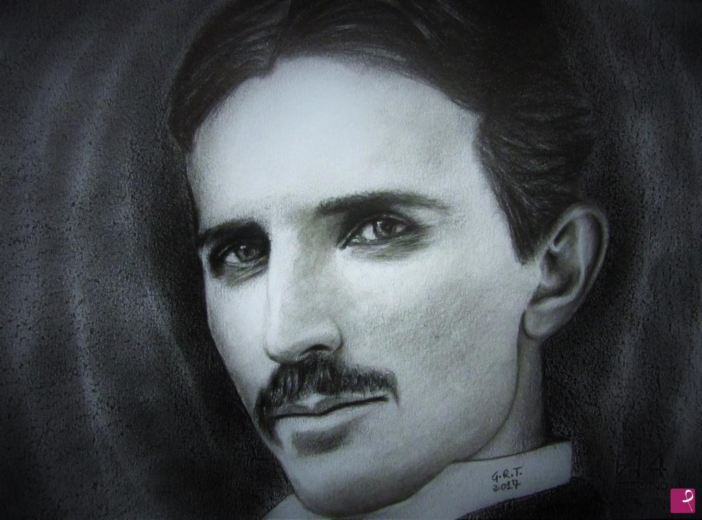 quadri in vendita online - Nikola Tesla