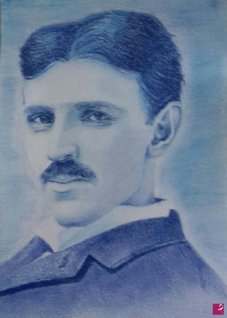 quadri in vendita online - Nikola Tesla