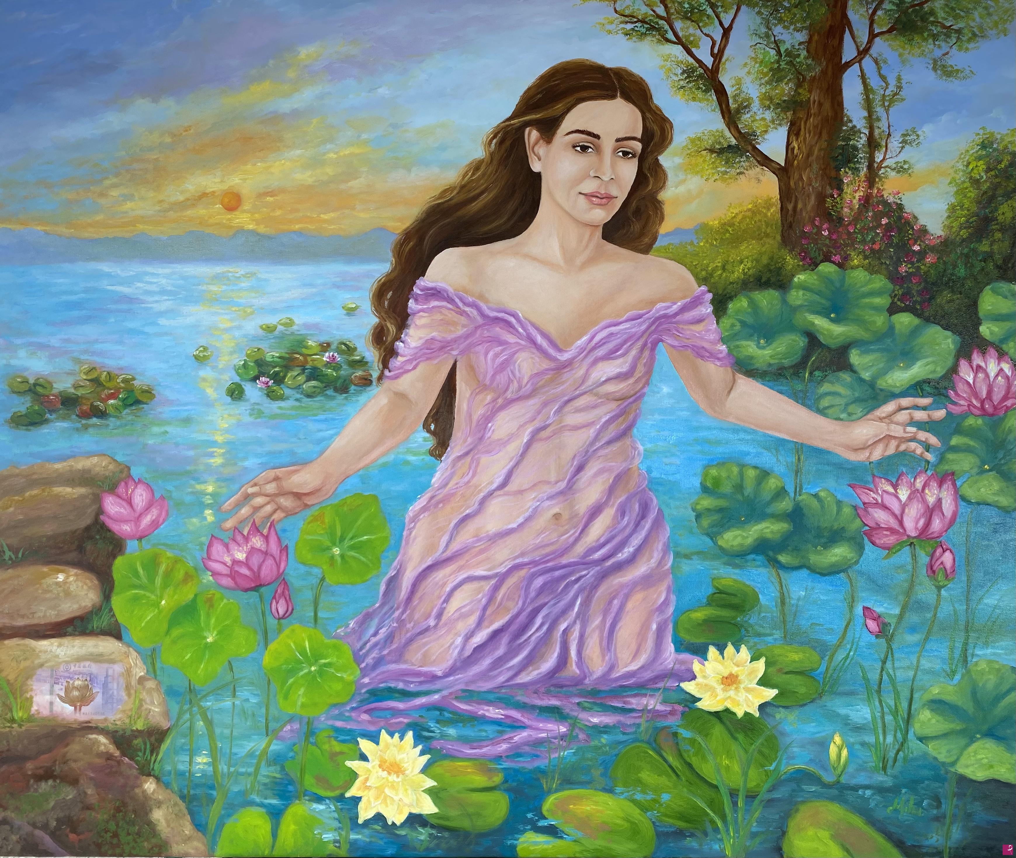 quadri in vendita online - Ninfa della natura