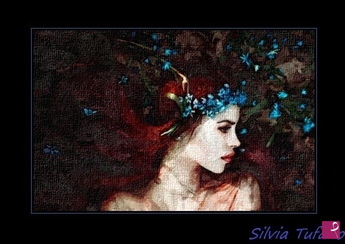 quadri in vendita online - Ninfa delle valli e dei prati