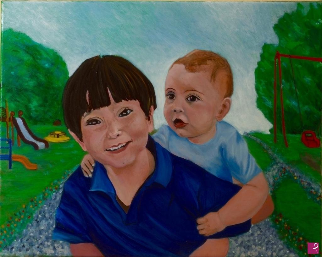 quadri in vendita online - NIPOTI DELLA ZIA 2 – MY AUNT’S NEPHEWS 2