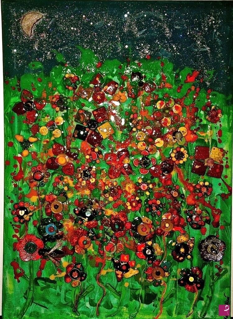 quadri in vendita online - "No Flowers For K."
