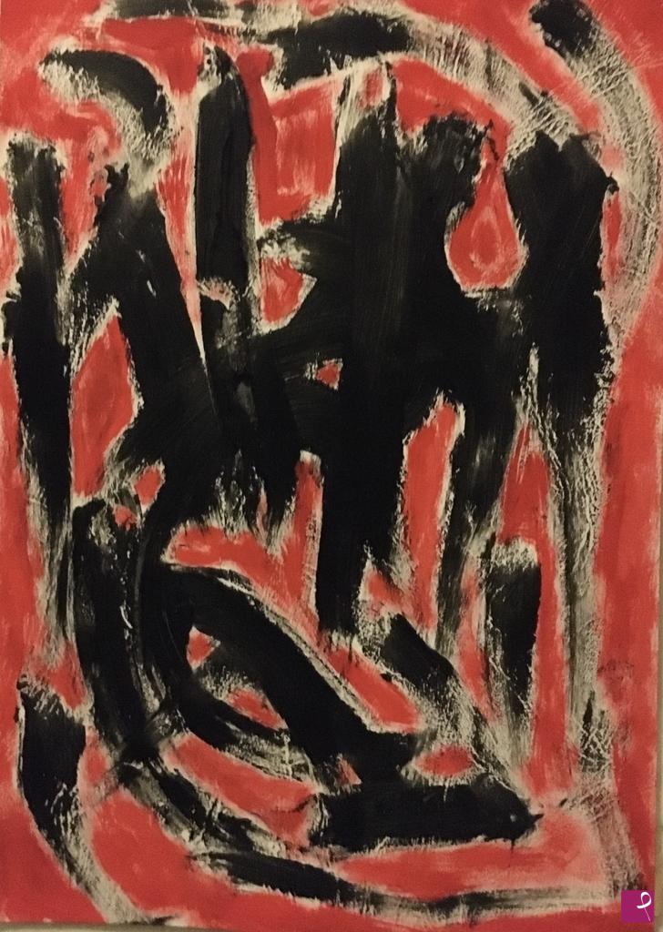 quadri in vendita online - “nocturnal ideogram” 