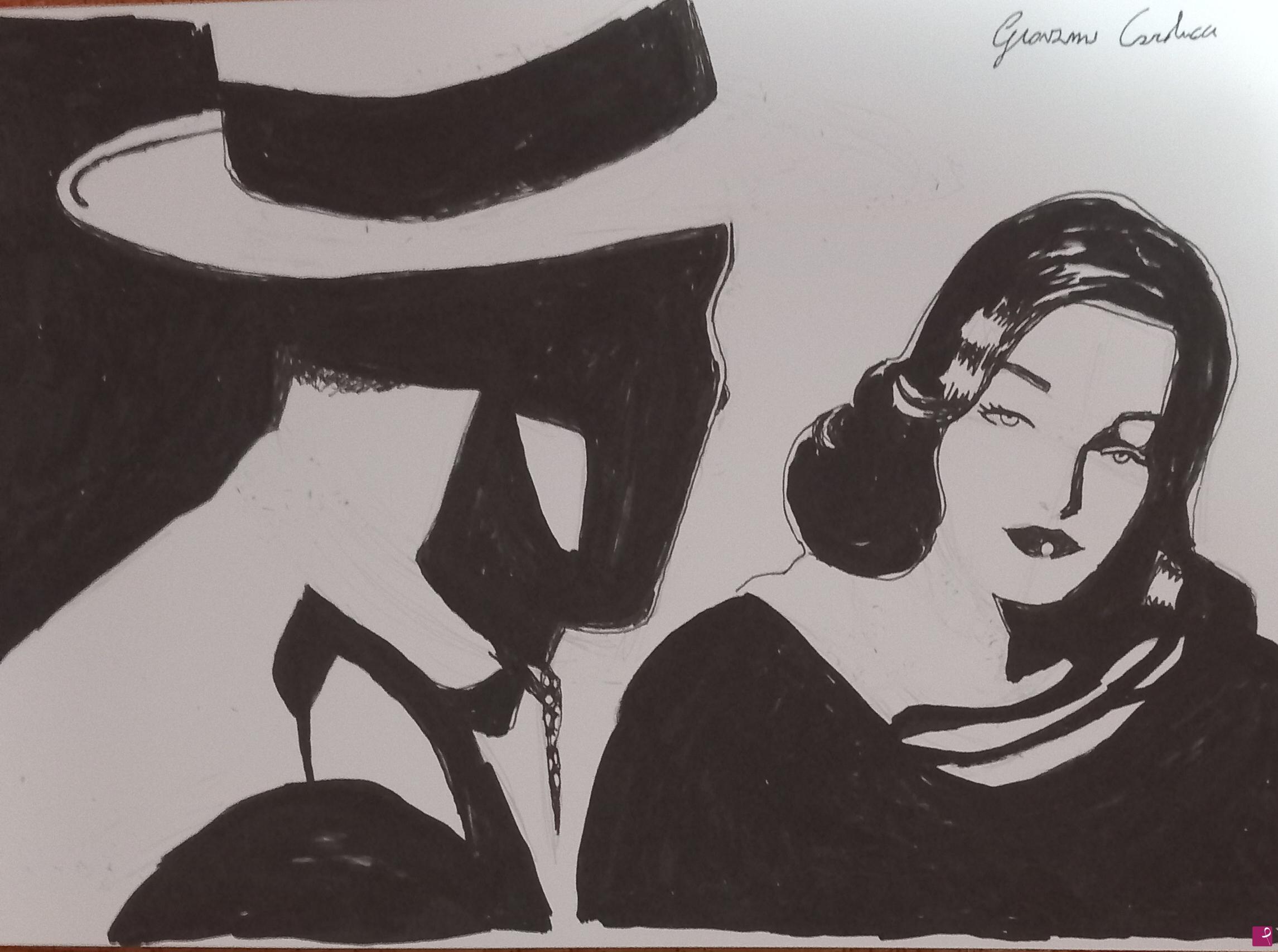 quadri in vendita online - Noir movie 1