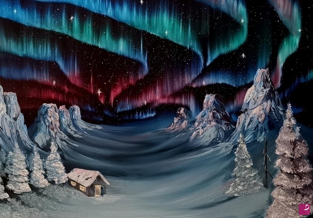 quadri in vendita online - Northern Lights