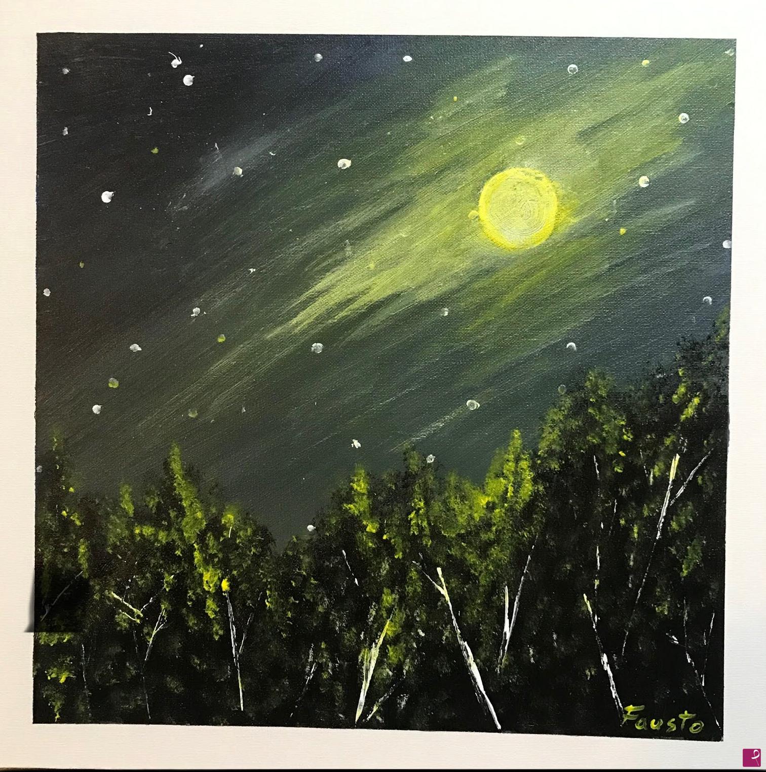 quadri in vendita online - NORTHERN MOON 