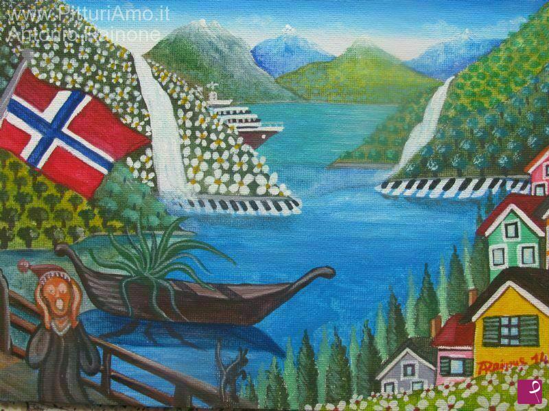 quadri in vendita online - NORVEGIA:SEGNI PARTICOLARI