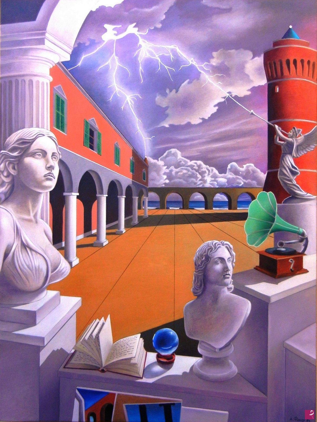 quadri in vendita online - Notte esoterica