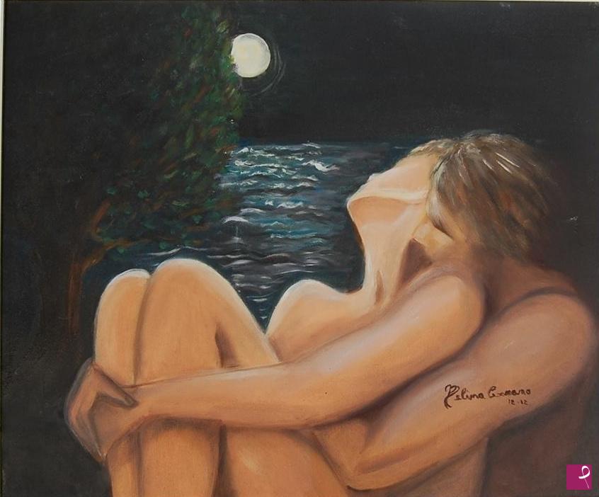quadri in vendita online - Notte Romantica