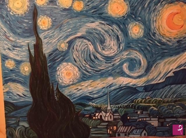 quadri in vendita online - NOTTE STELLATA - VAN GOGH
