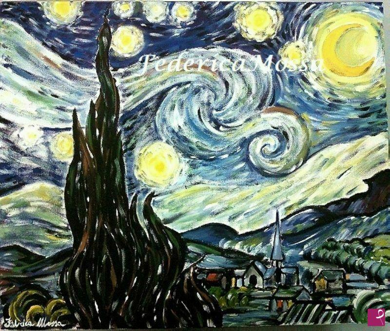 quadri in vendita online - Notte Stellata