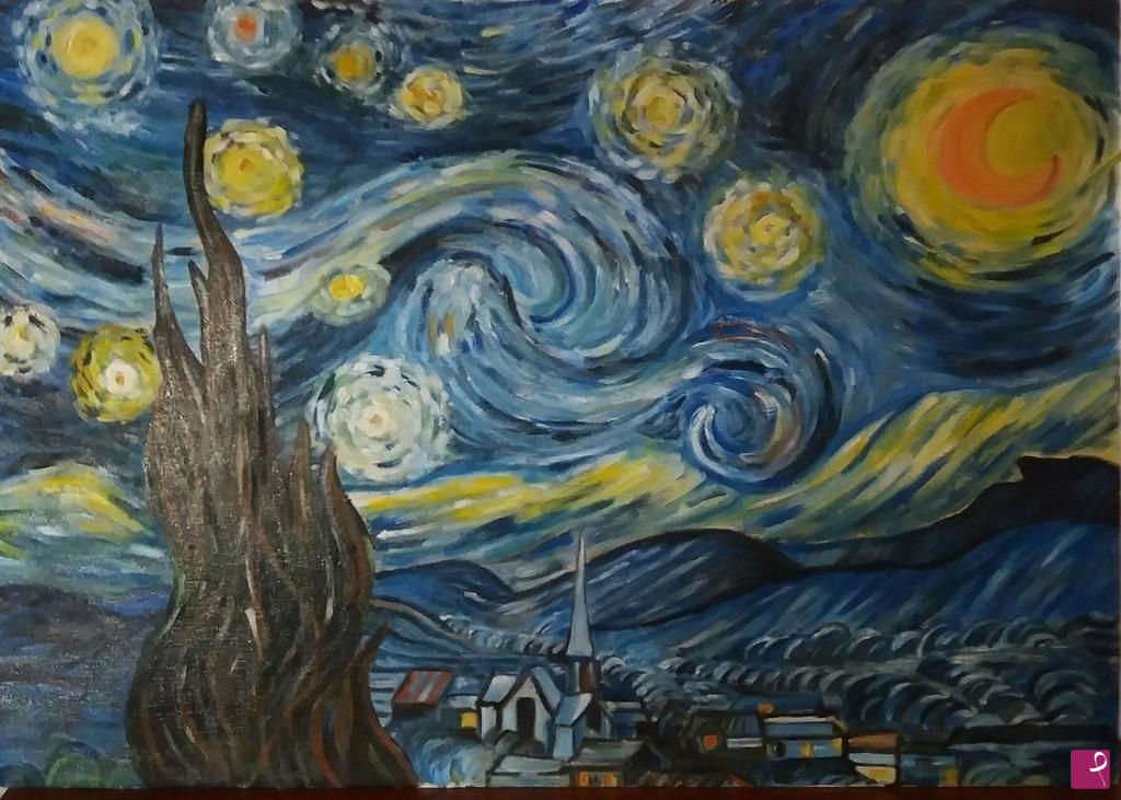 quadri in vendita online - Notte stellata Starry night