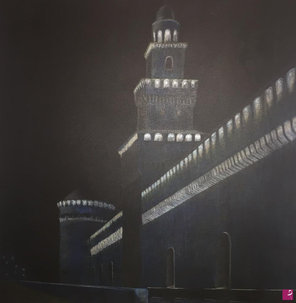 quadri in vendita online - notturno milanese