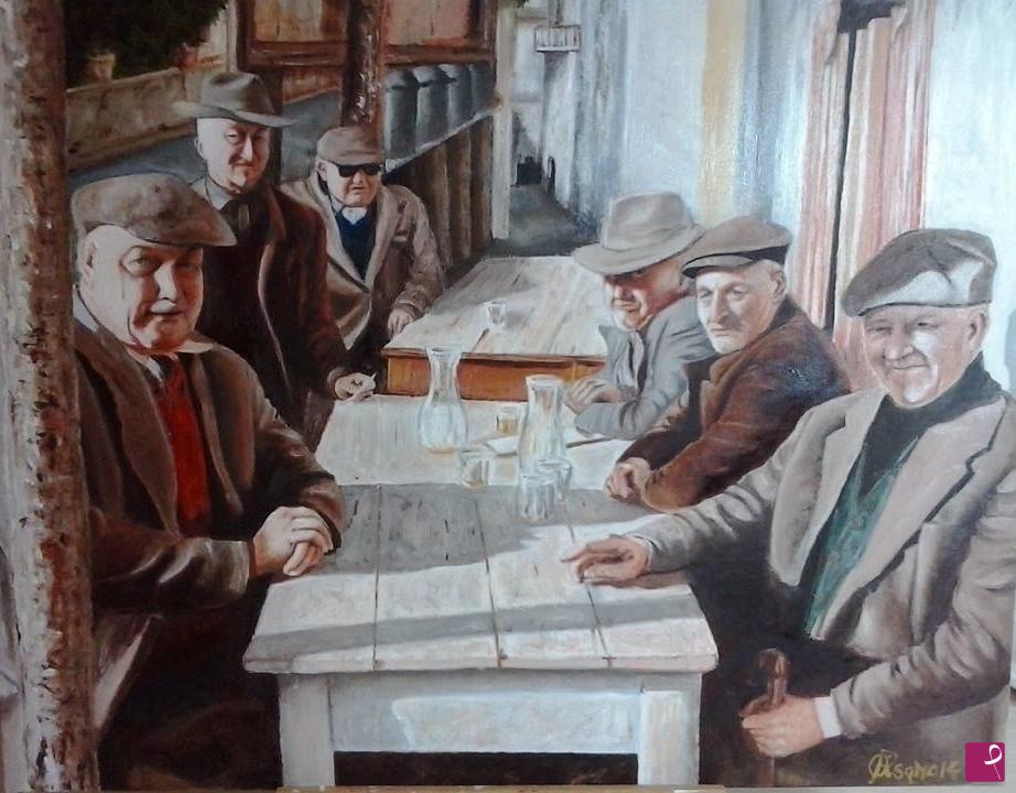 quadri in vendita online - Novembre 1964  (la fraschetta)