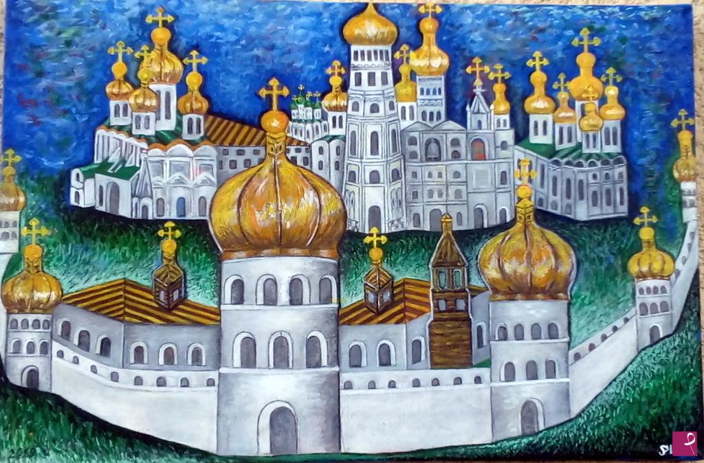 quadri in vendita online - Новоспасский монастырь  ( Monastero Novospasskiy )