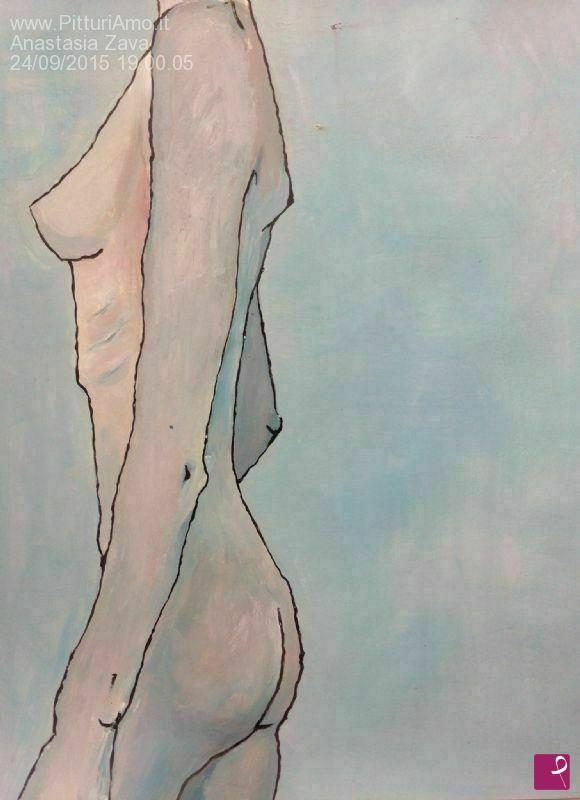 quadri in vendita online - Nude 1