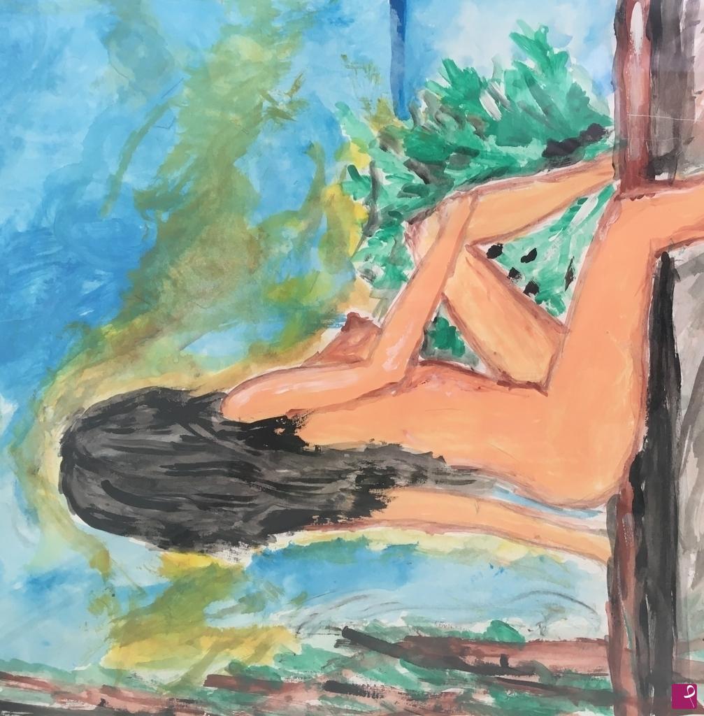 quadri in vendita online - Nude lady 