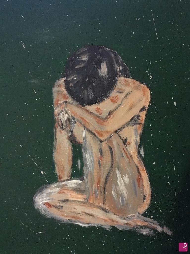 quadri in vendita online - Nude sadness