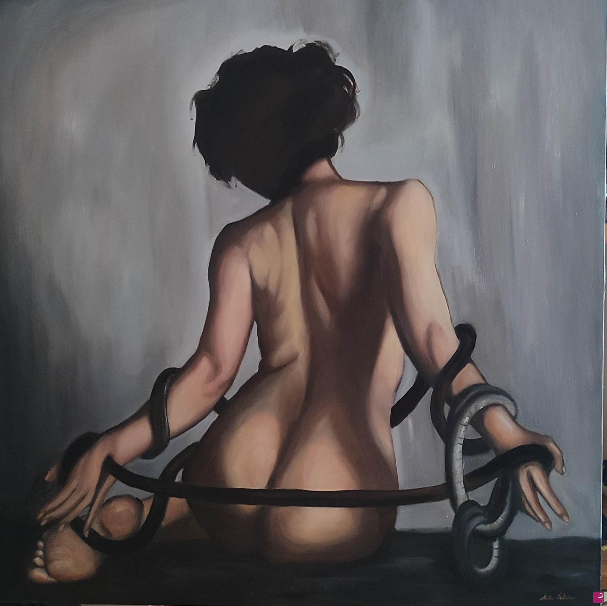 quadri in vendita online - Nudità distorta 