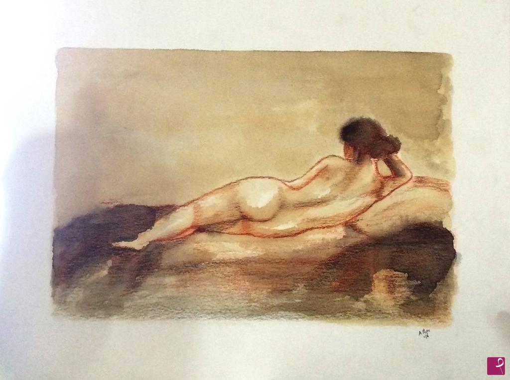 quadri in vendita online - Nudo