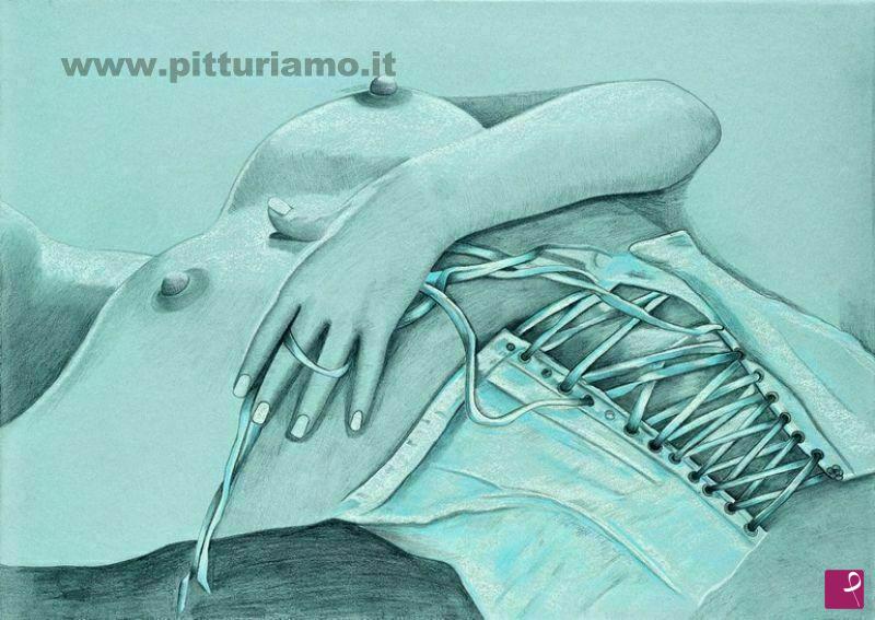 quadri in vendita online - Nudo