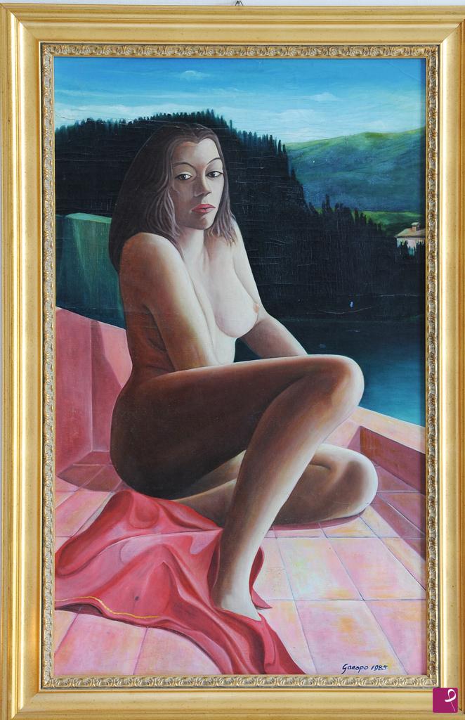 quadri in vendita online - Nudo di Claudia Jaster (Berilno 1985) 