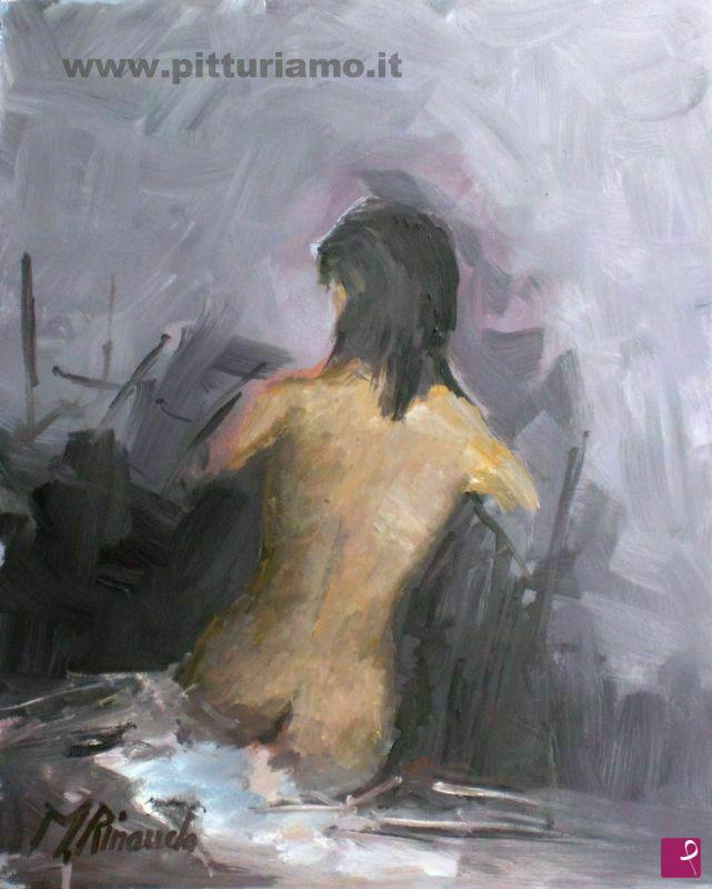 quadri in vendita online - Nudo di donna