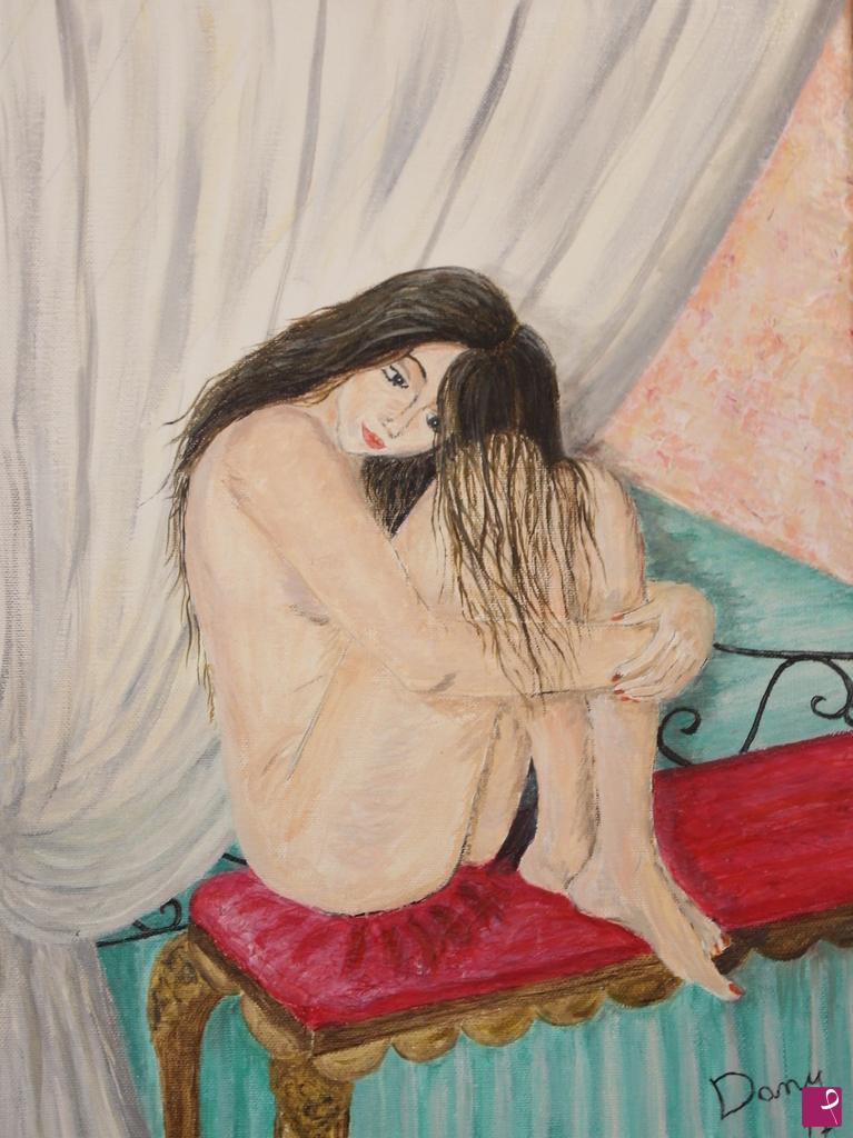 quadri in vendita online - Nudo di donna