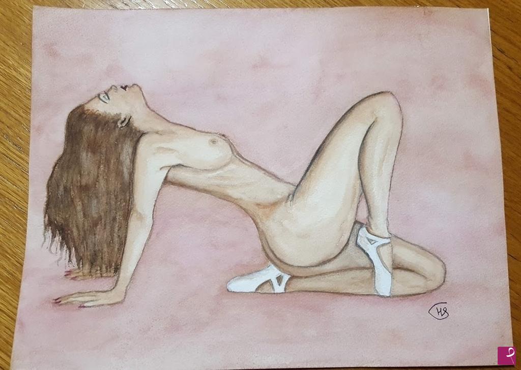 quadri in vendita online - Nudo di donna