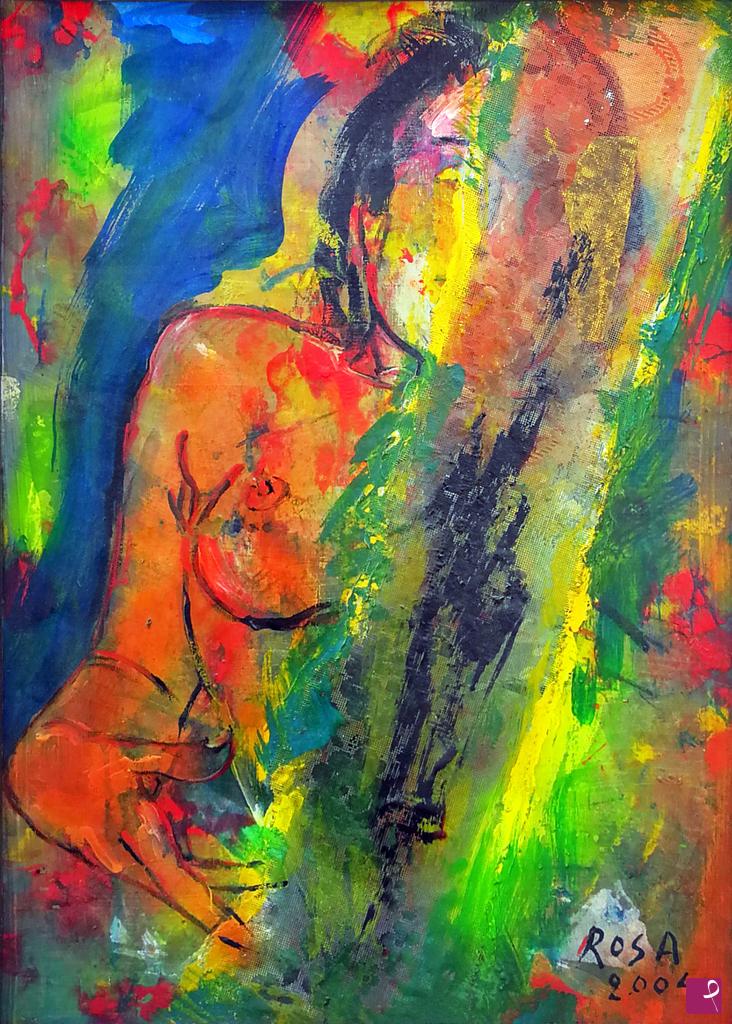 quadri in vendita online - Nudo di donna, 2004