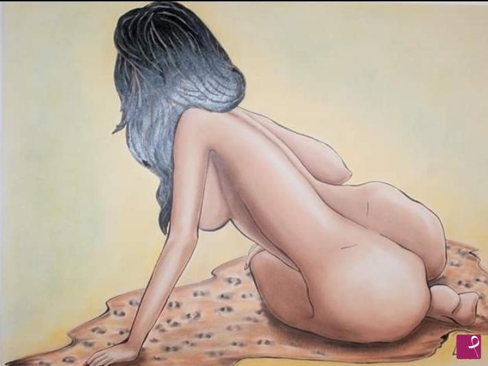 quadri in vendita online - Nudo di donna
