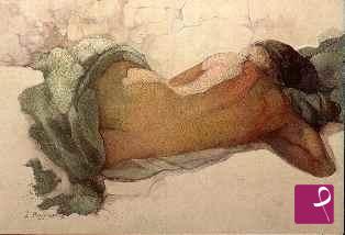 quadri in vendita online - nudo di donna