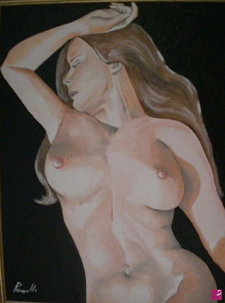 quadri in vendita online - nudo di donna