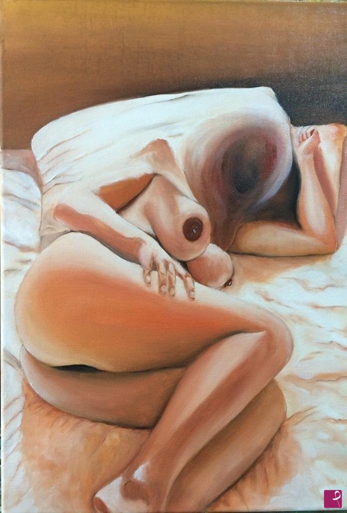 quadri in vendita online - Nudo di donna