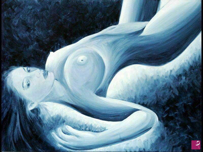 quadri in vendita online - Nudo di donna