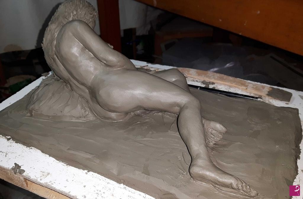 quadri in vendita online - Nudo disteso