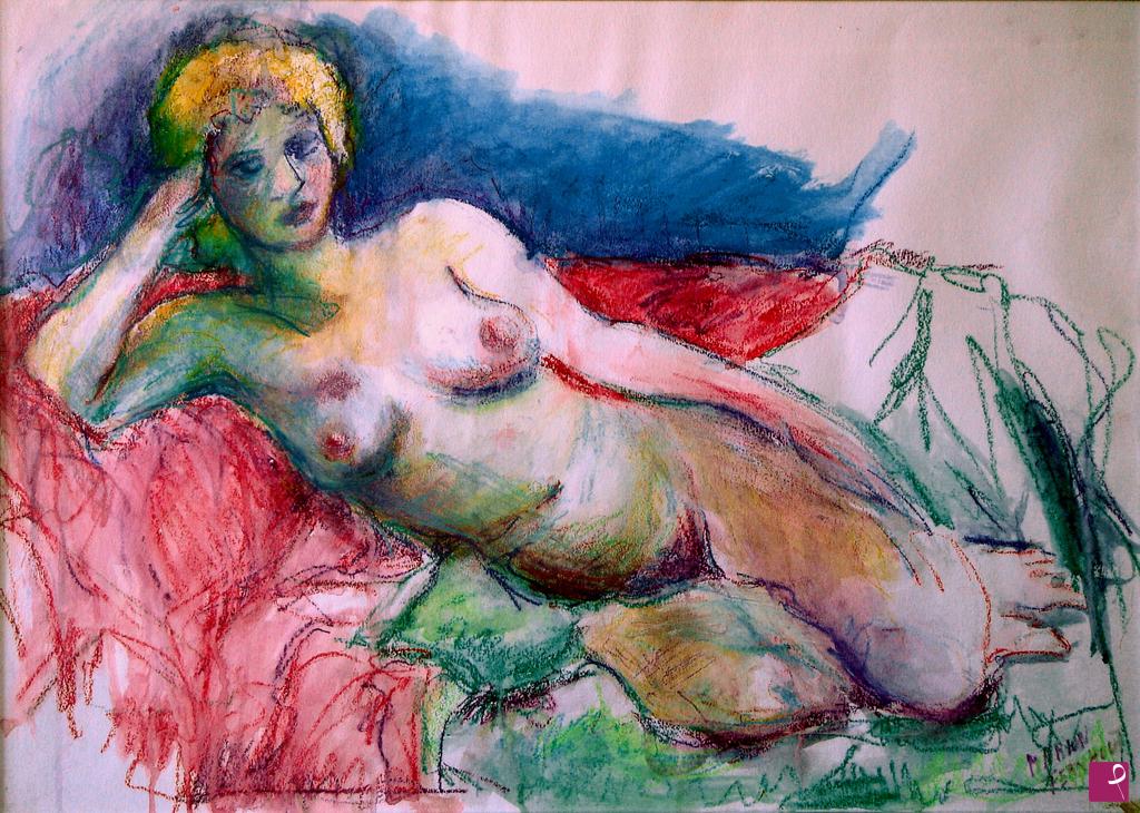 quadri in vendita online - Nudo femminile