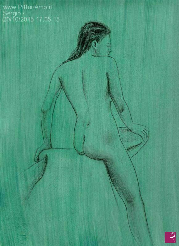 quadri in vendita online - nudo femminile