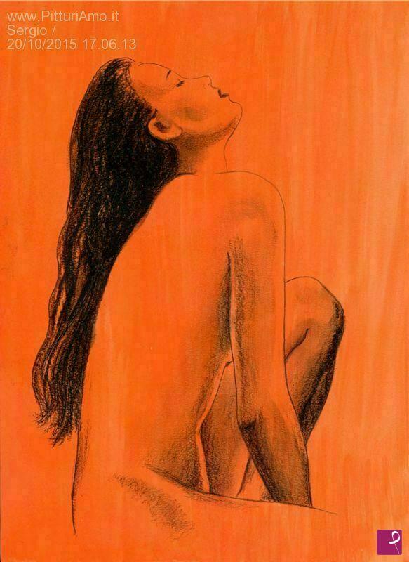 quadri in vendita online - nudo femminile