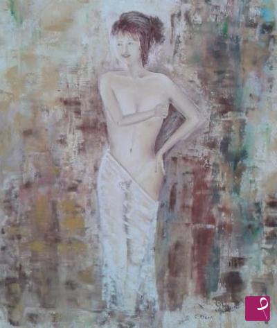 quadri in vendita online - Nudo femminile