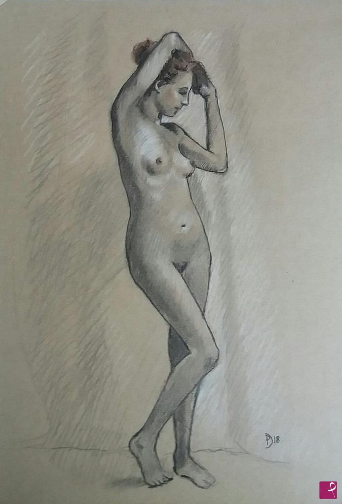 quadri in vendita online - Nudo N.18 /2018